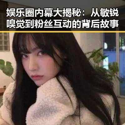 娱乐圈内幕大揭秘:从敏锐嗅觉到粉丝互动的背后故事
